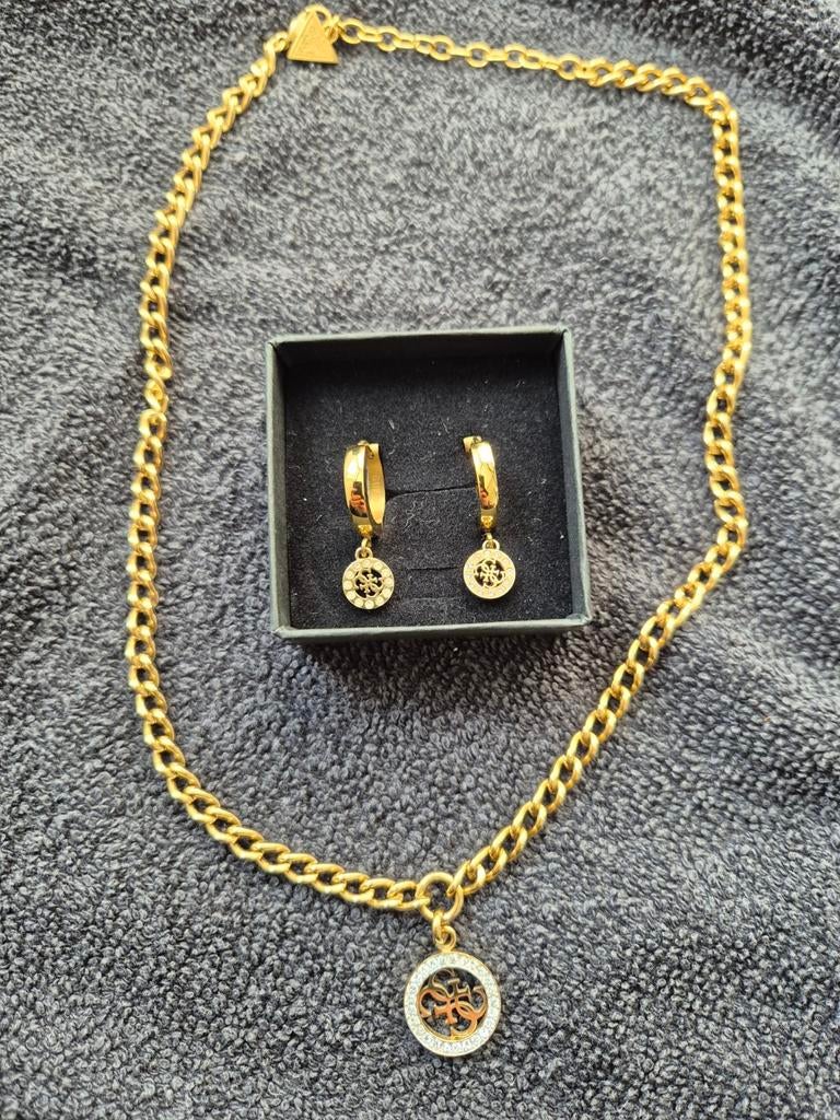 Guess ketting en oorbellen, Ophalen of Verzenden