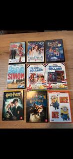 Partij van 9 diverse dvd's: Harry Potter, Minions, etc., Cd's en Dvd's, Vanaf 6 jaar, Ophalen of Verzenden, Zo goed als nieuw