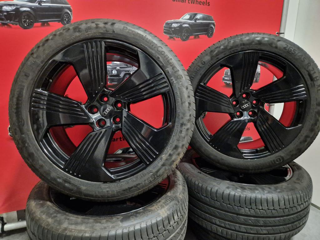 21 inch ORIGINEEL AUDI S-LINE E-TRON Q7 SQ7 Q8 SQ8 VELGEN, Niet ingevuld, 265 mm, Banden en Velgen, Niet ingevuld