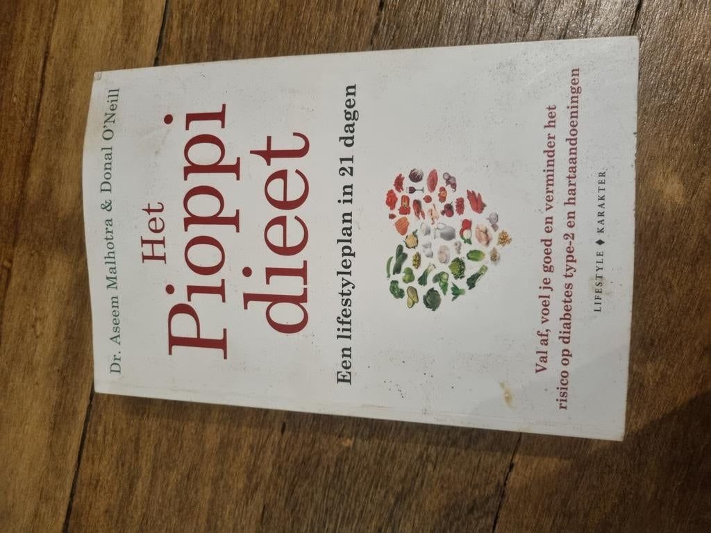 Kookboek het pioppi dieet boek, Ophalen of Verzenden