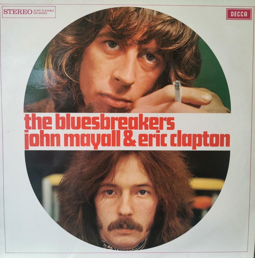 John Mayall & Eric Clapton - The Bluesbreakers, Ophalen of Verzenden, Gebruikt, 12 inch, Poprock
