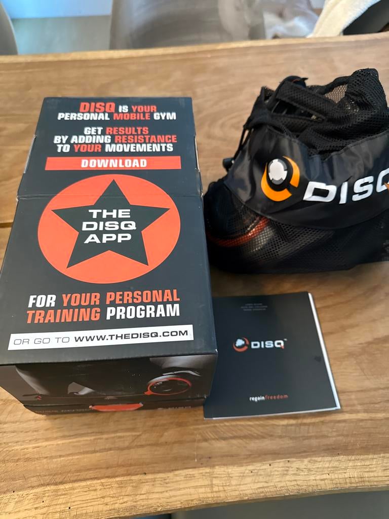 DISQ Personal Mobile Gym 2 stuks, Ophalen, Overige typen, Armen, Zo goed als nieuw