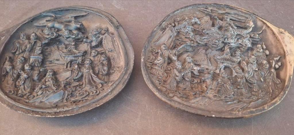 Chinese laqeuer18-19de eeuw carved lid, Ophalen of Verzenden, Zo goed als nieuw
