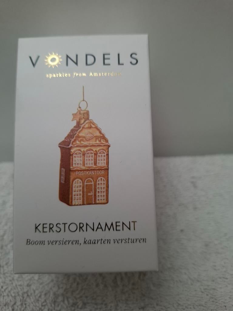 Kerstvondel grachtenpand, Verzenden, Nieuw