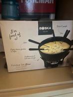 Boska Fondue Set Nero - Kaasfondue voor 6 personen, Ophalen of Verzenden, Zo goed als nieuw, Brander, Fondueset