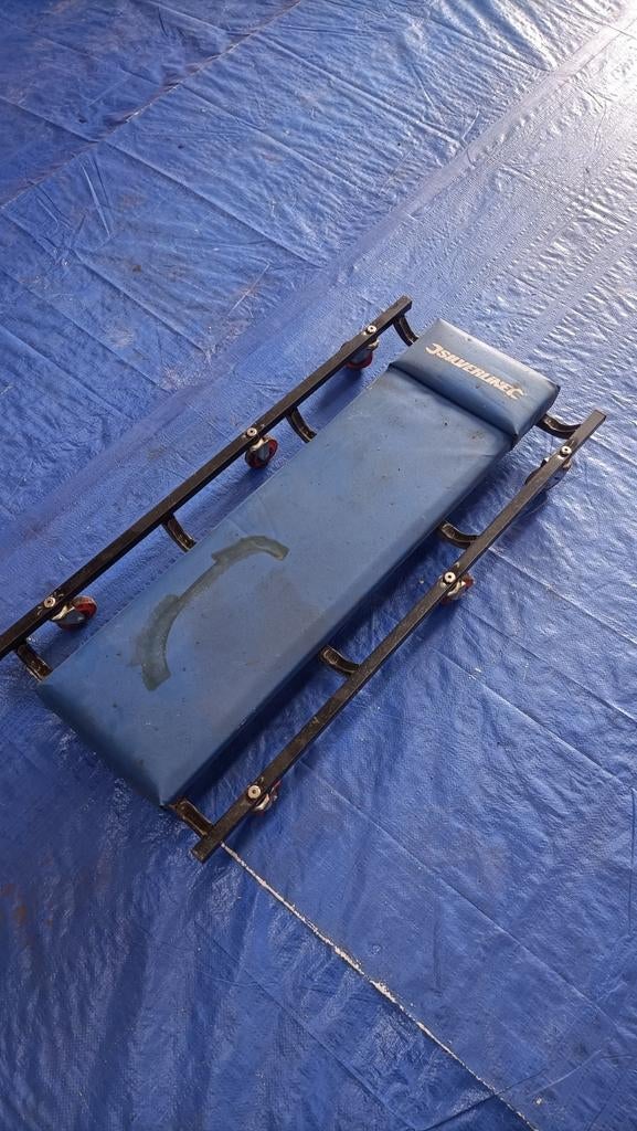 Monteursbed / Werkplaatsbed - Ideaal voor onder de auto, Auto diversen, Ophalen of Verzenden, Gebruikt