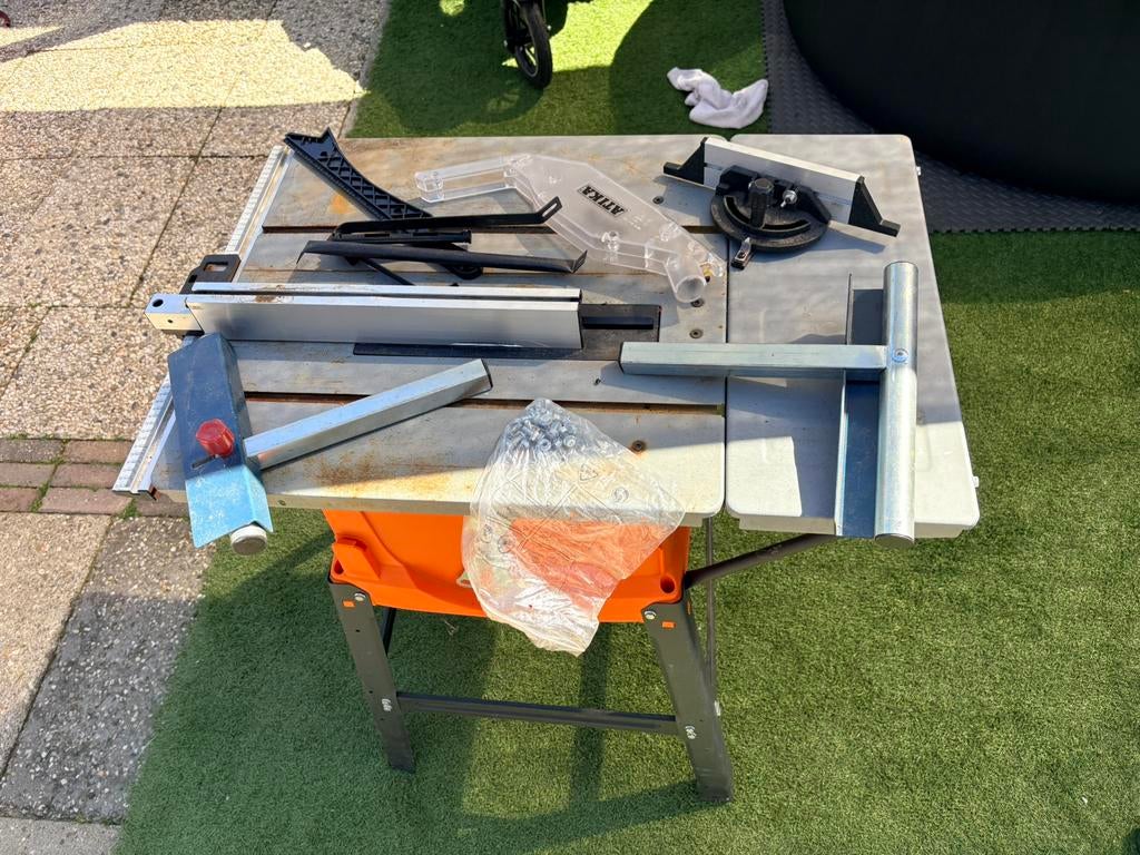 Atika zaagtafel, Ophalen, 1200 watt of meer, Cirkelzaag, 30 tot 70 mm