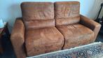 Ruw lederen bank te koop, in perfecte staat 2 motoren, Huis en Inrichting, Banken | Bankstellen, Ophalen, Overige maten, 150 tot 200 cm