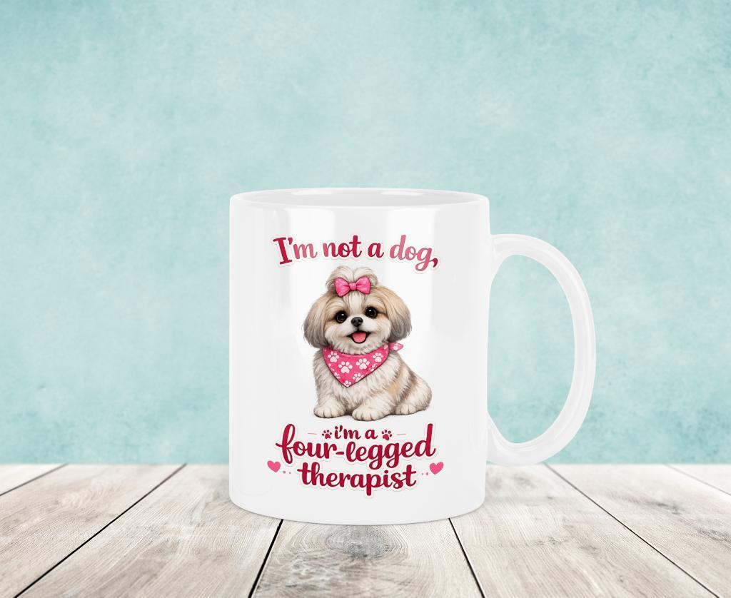 Therapist Dog - Shih-Tzu Mok, Verzenden, Keramiek, Nieuw, Overige stijlen