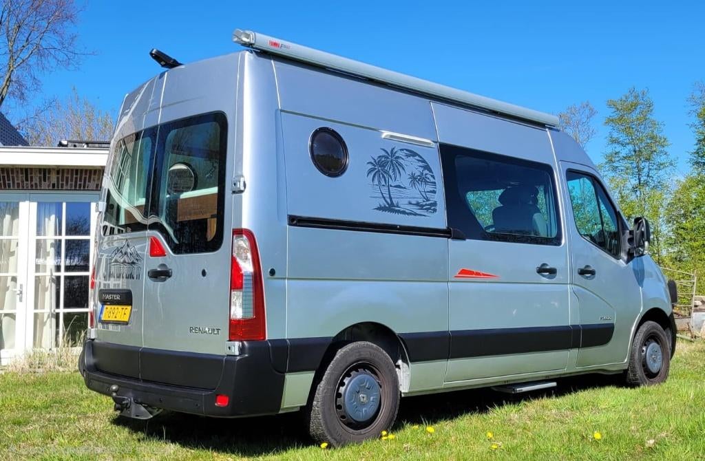 OFF-GRID Camper Renault Master 150PK Direct reis klaar, Overige merken, Chemisch toilet, Tot en met 2, Particulier