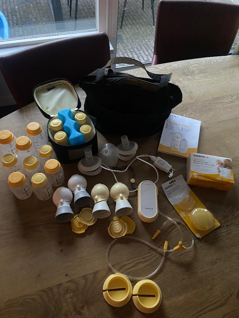 Medela freestyle flex kolfapparaat., Kinderen en Baby's, Babyvoeding en Toebehoren, Ophalen of Verzenden, Gebruikt, Borstkolf
