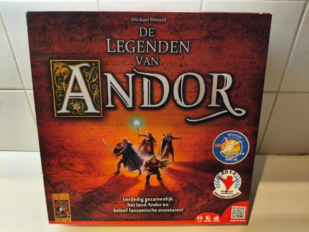 De Legenden van Andor Bordspel, Hobby en Vrije tijd, Gezelschapsspellen | Bordspellen, Een of twee spelers, Ophalen of Verzenden
