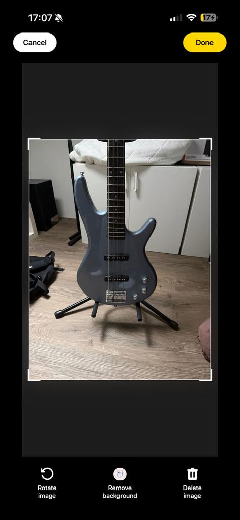 Ibanez Gio GSR180 Basgitaar Baltic Blue Metallic, Ophalen, Zo goed als nieuw, Elektrisch
