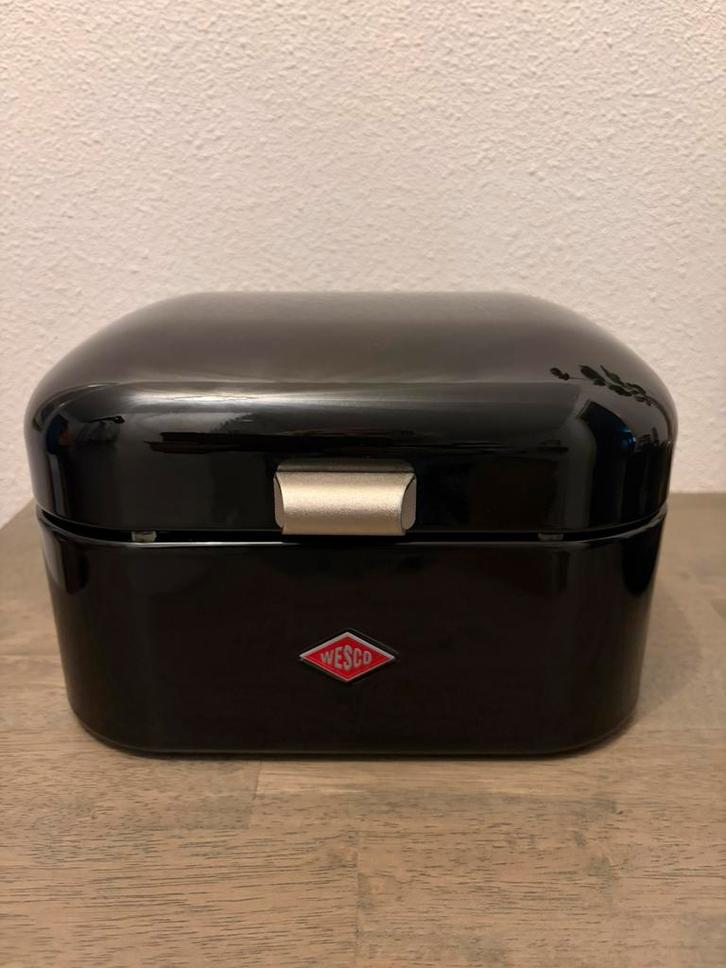Wesco single grandy broodtrommel voorraadbak zwart, Huis en Inrichting, Keuken | Keukenbenodigdheden, Gebruikt, Ophalen of Verzenden