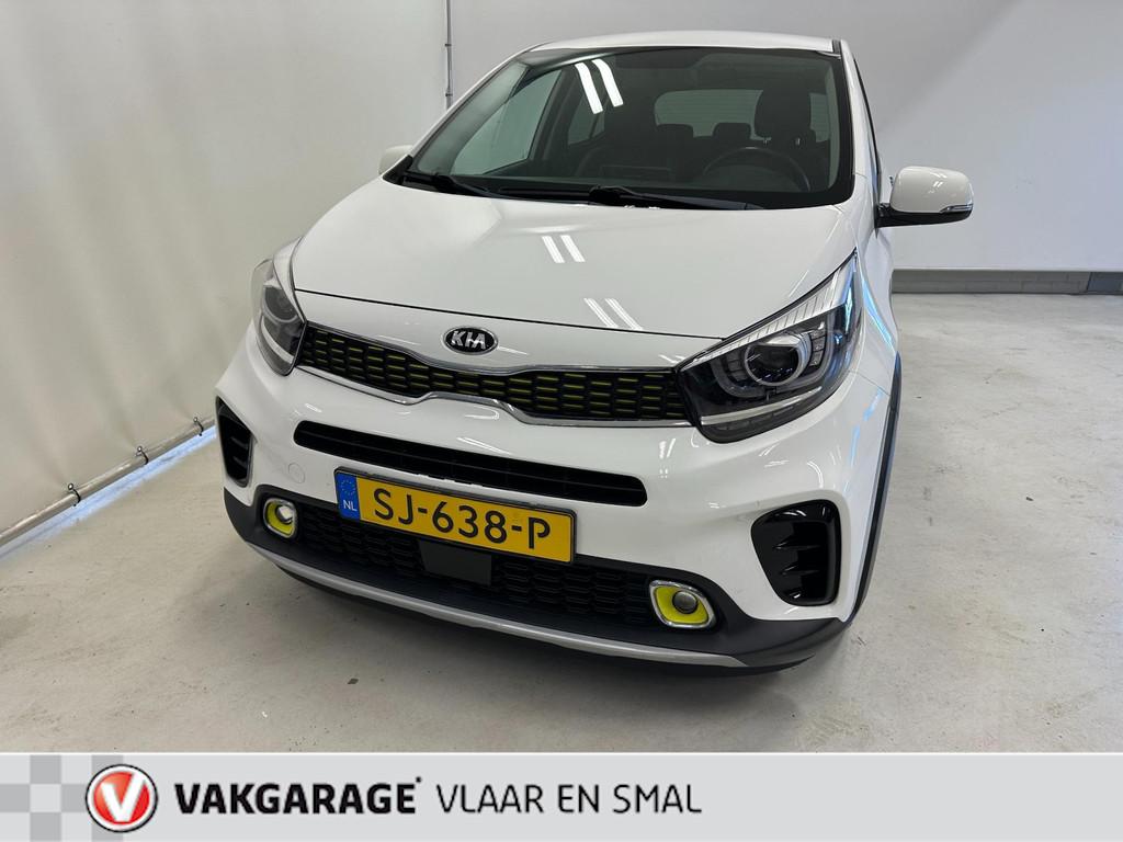 Kia Picanto 1.2 CVVT X-Line Stoere uitvoering compleet met l, 839 kg, 4 cilinders, Wit, Bedrijf