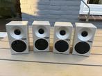 Technics SB-F1 speakers 4 stuks, Gebruikt, Minder dan 60 watt, Front, Rear of Stereo speakers, Ophalen