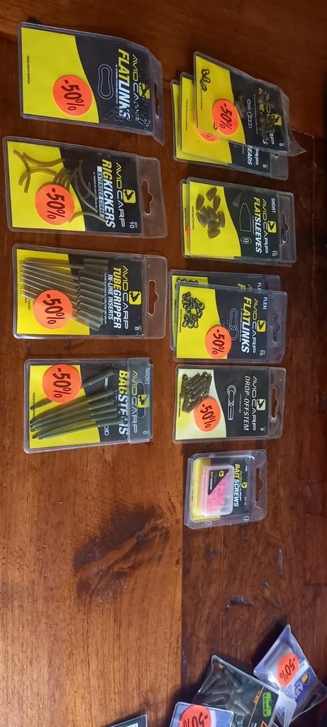 Korda, Avid, Fox, Ashima endgame 50%korting!!!, Overige typen, Nieuw, Ophalen of Verzenden, Nvt