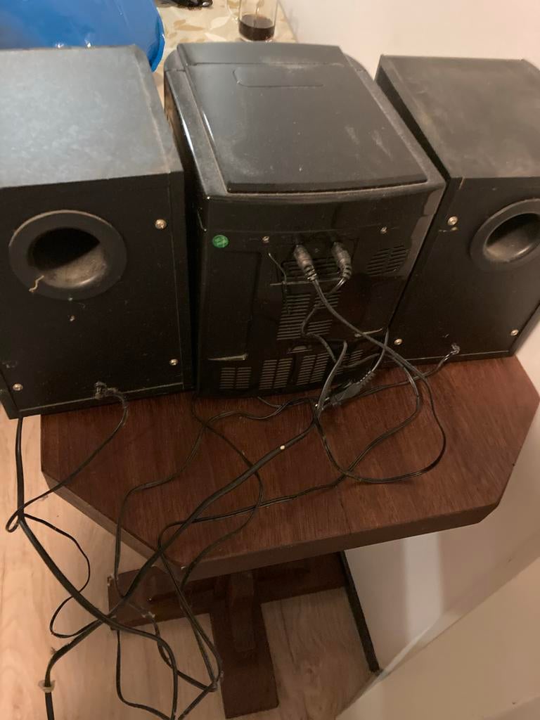 Ric Tech Micro Hi-Fi Component System met speakers, Audio, Tv en Foto, Stereo-sets, Gebruikt, Speakers, Overige merken, Microset