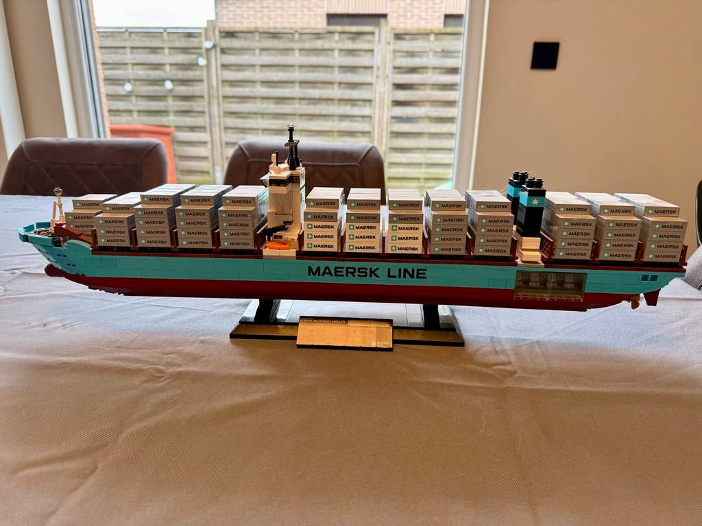 LEGO Maersk Triple E - compleet en in perfecte staat!, Gebruikt, Ophalen, Overige merken, Groter dan 1:32
