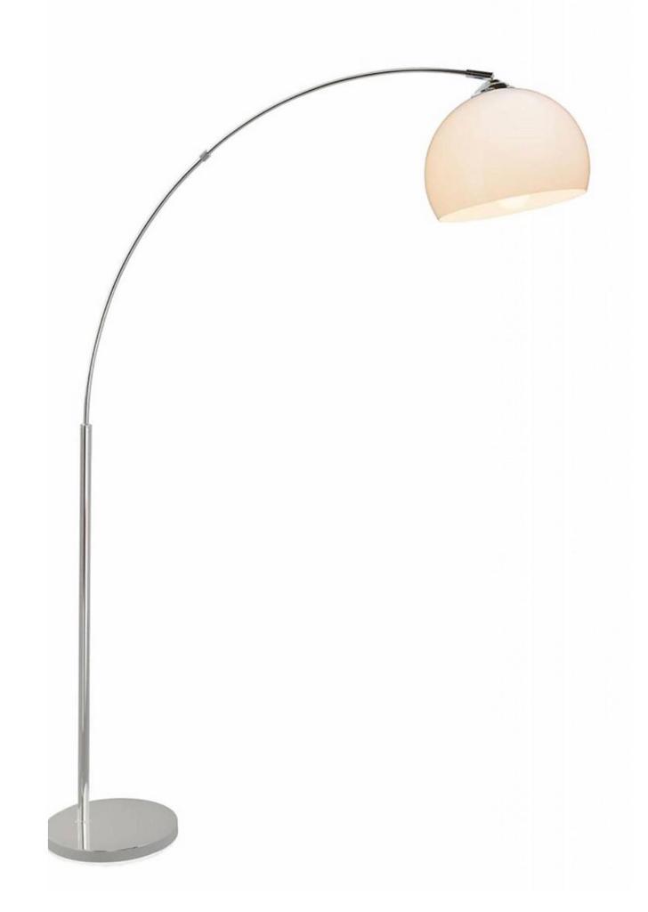 Brilliant Vessa staande lamp, uitschuifbaar, chroom, Ophalen, 100 tot 150 cm, Nieuw, Metaal