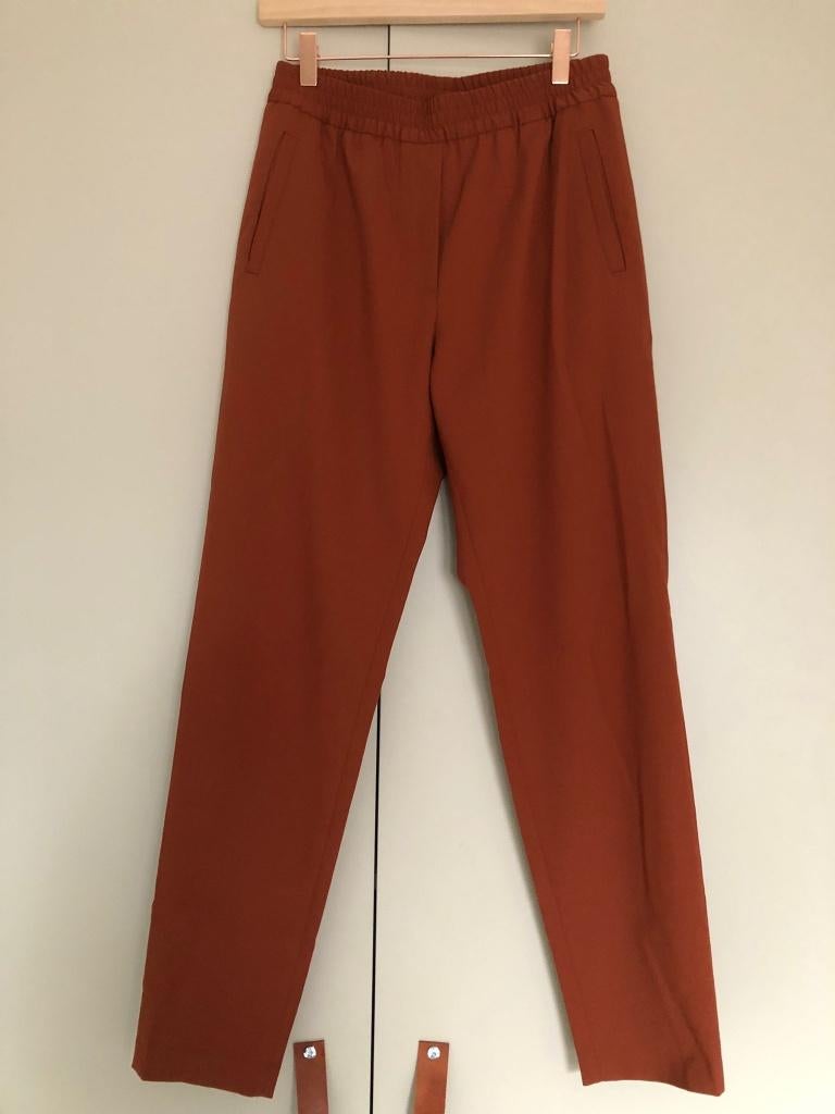 Joline Jolink - broek Lot (roestbruin) - maat XS, Ophalen of Verzenden, Zo goed als nieuw, Maat 34 (XS) of kleiner, Lang