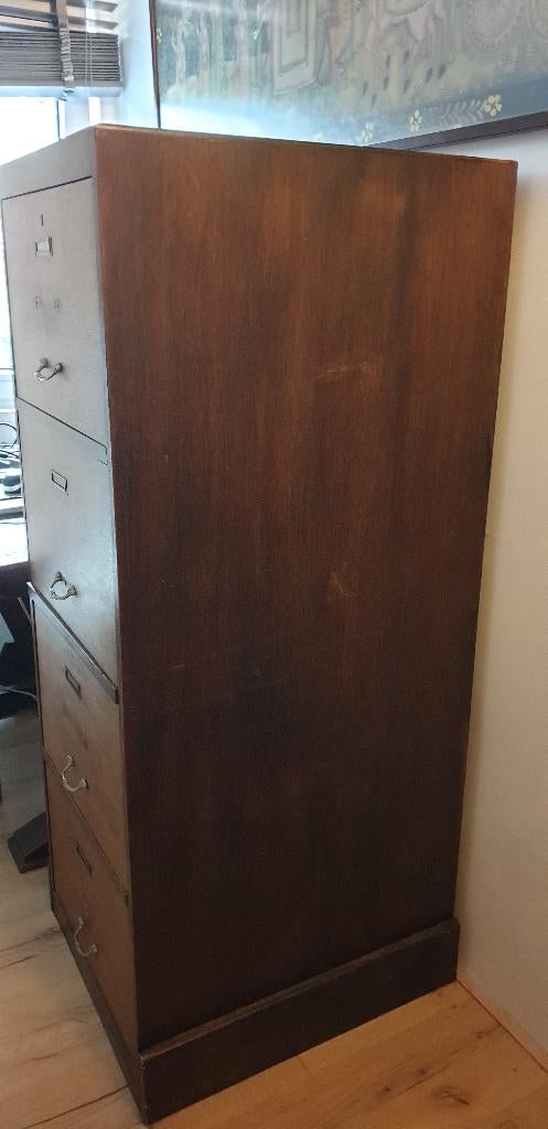 Antieke notaris kast, Antiek en Kunst, Curiosa en Brocante, Ophalen