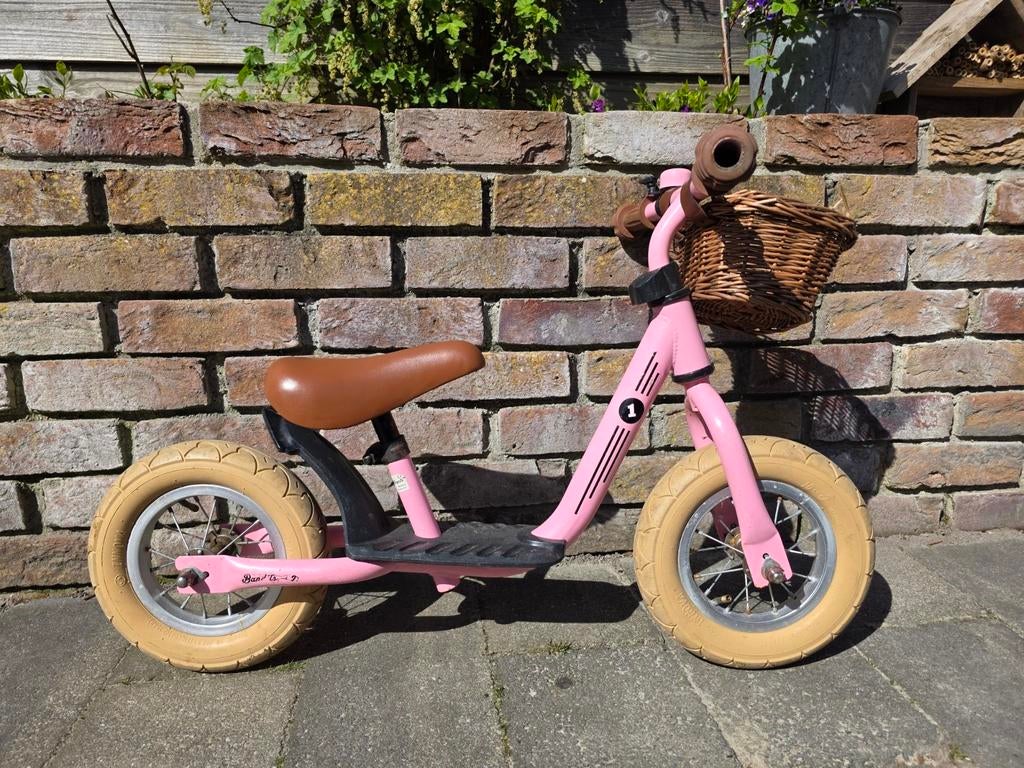 Loopfietsje - Bandits and Angels - Retro Roze, Ophalen, Gebruikt, Loopfiets