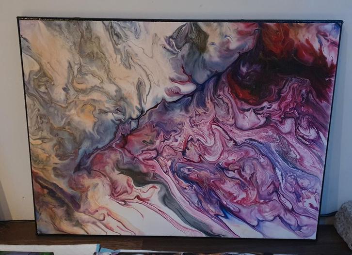 Canvas schilderij, Audio, Tv en Foto, Televisies, Overige merken, 50 Hz, Ophalen of Verzenden