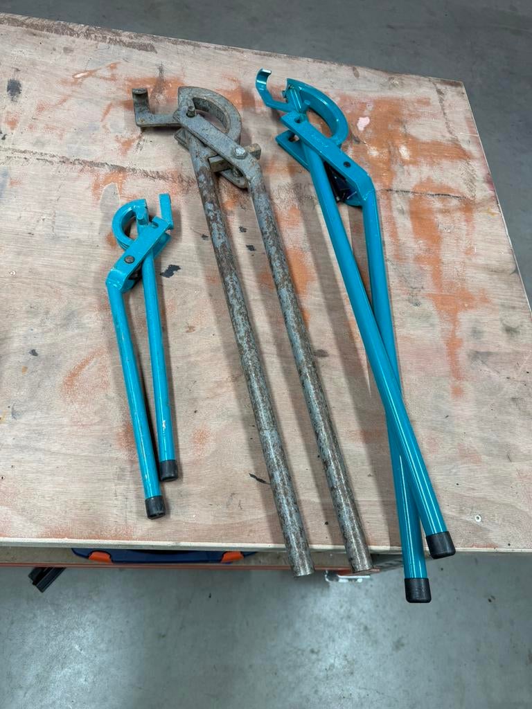 Te koop diverse buigijzers, Doe-het-zelf en Verbouw, Gereedschap | Handgereedschap, Ophalen, Zo goed als nieuw