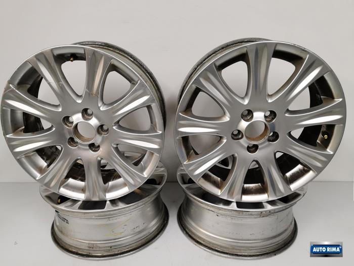 Sportvelgen Set van een Volvo V70, Gebruikt, -, -, Ophalen of Verzenden