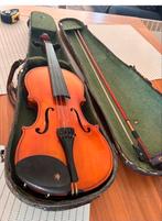 Oude 4/4 Viool met Koffer en Strijkstok - Project voor Liefh, Gebruikt, Viool, Ophalen of Verzenden, 4/4-viool