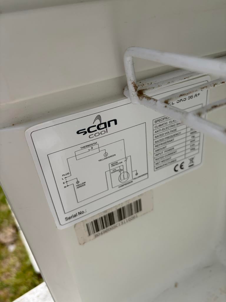 Compacte Scan Cool minibar koelkast, Ophalen, Minder dan 75 liter, Zonder vriesvak, Gebruikt