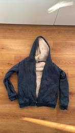 Capuchonvest jas bont gevoerd hema 158-164, Ophalen of Verzenden, Gebruikt, Jongen of Meisje, Jas