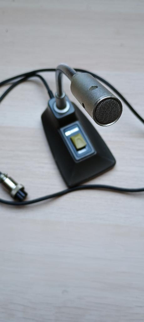 ICOM desk microfoon SM5, Ophalen of Verzenden, Gebruikt, Zender en Ontvanger