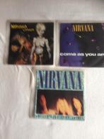 nirvana - 3 singles, Ophalen, Gebruikt, 7 inch, Single