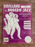 bladmuziek Trompet / Dixieland to Modern jazz / uit 1959!!, Muziek en Instrumenten, Ophalen of Verzenden, Zo goed als nieuw, Thema