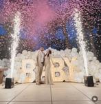 Gender reveal organiseren, Hobby en Vrije tijd, Feestartikelen | Verhuur, Ophalen of Verzenden, Zo goed als nieuw, Geboorte of Huwelijk