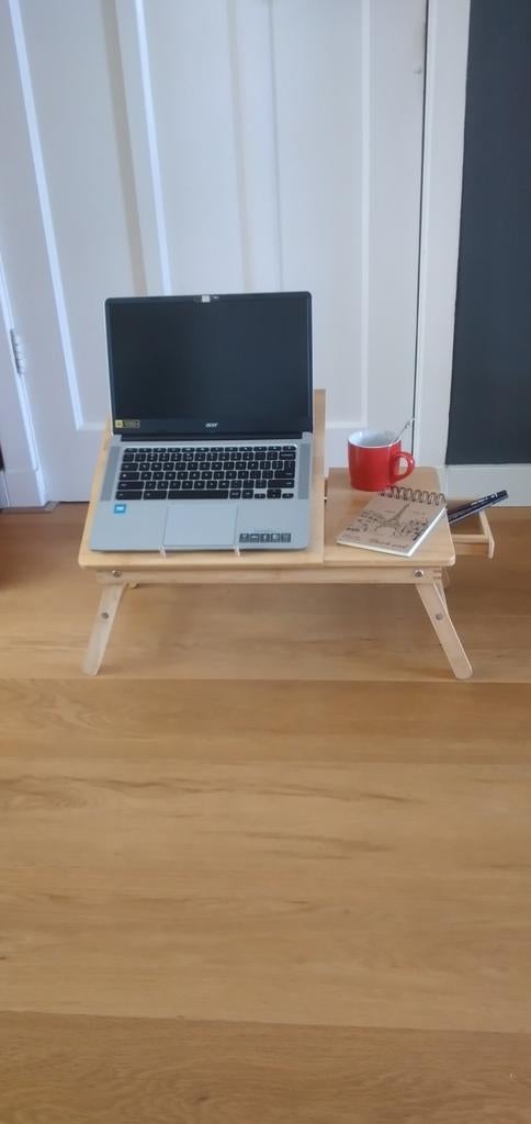 Laptop tafel / notebook standaard / bedtafel, Ophalen of Verzenden, Nieuw, In hoogte verstelbaar