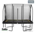 Salta trampoline met veiligheidsnet 304x214 cm, Ophalen of Verzenden, Gebruikt