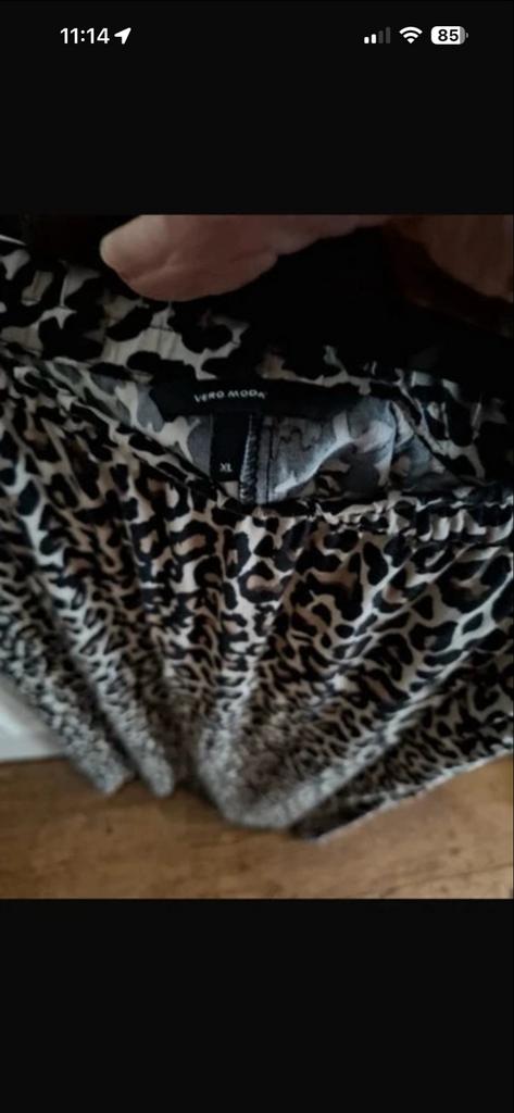 Vero Moda Luipaardprint Maxi Rok - Maat XL, Kleding | Dames, Rokken, Bruin, Verzenden, Maat 46/48 (XL) of groter, Zo goed als nieuw