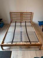 IKEA houten lattenbodems, verstelbaar (zonder bedframe), Ophalen, Bruin, Tweepersoons, 140 cm