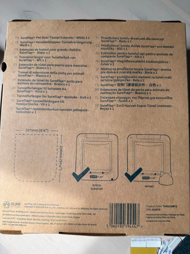 Nieuwe Honden of kattenluik tunnel extender, Dieren en Toebehoren, Honden-accessoires, Ophalen, Nieuw