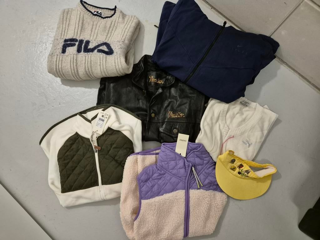 Partij Vintage Kleding - Diverse Merken, Ook Nieuw!, Fila, Puma, Oxmo, Ophalen of Verzenden, Nieuw