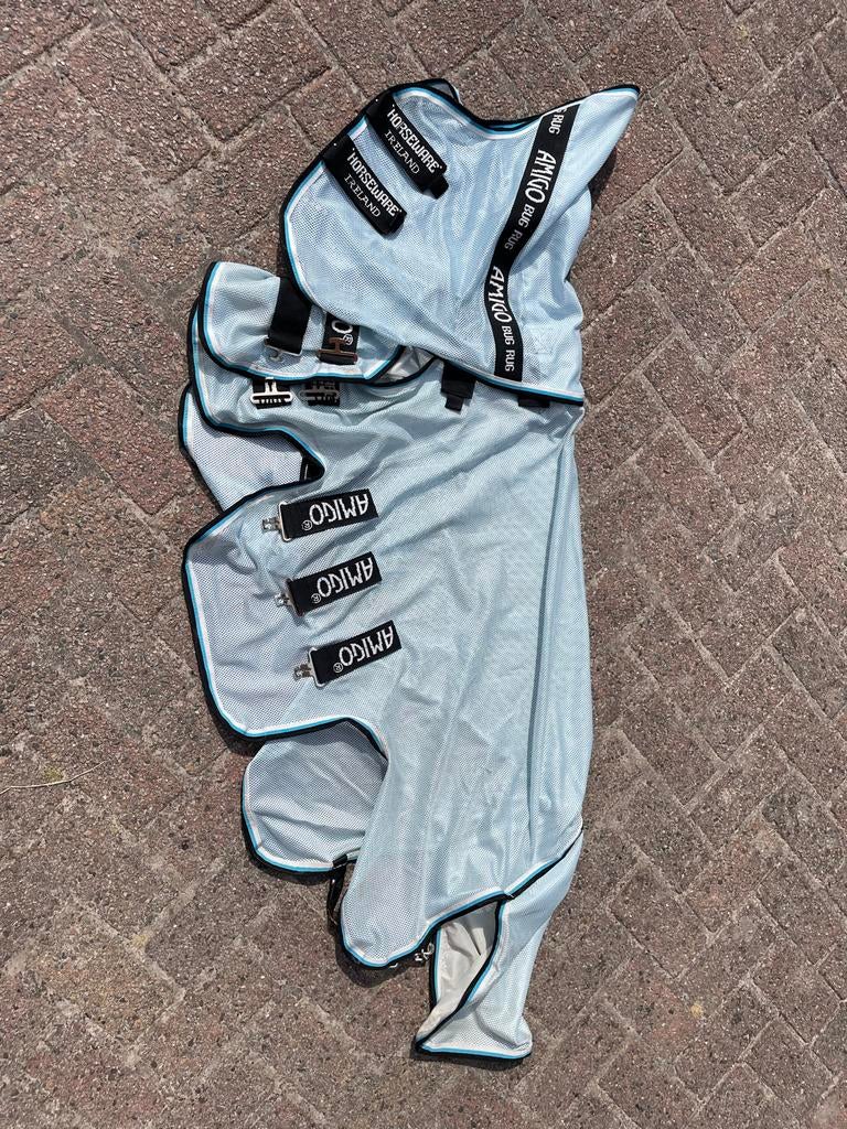 Amigo Vliegendeken met afneembare hals 3’9”, Dieren en Toebehoren, Ophalen of Verzenden, Zo goed als nieuw