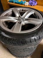 Audi A5 2011 Velgen met banden - zgan voor, goed achter, Auto-onderdelen, Banden en Velgen, Ophalen, Gebruikt, Banden en Velgen
