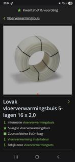 Vloerverwarming, Doe-het-zelf en Verbouw, Ophalen of Verzenden