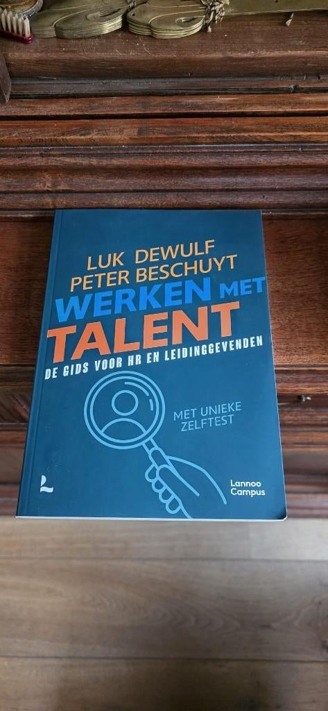 Werken met talent - Luk dewulf, Ophalen of Verzenden, Nieuw