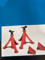 Nieuwe autokrik set met assteunen en wielkeggen, Auto diversen, Ophalen, Nieuw, Hydraulisch, Garagekrik