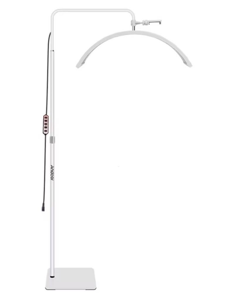 Moonlight LED Vloerlamp Wit - Nieuw in Doos, Ophalen of Verzenden, Nieuw, Metaal, 150 tot 200 cm