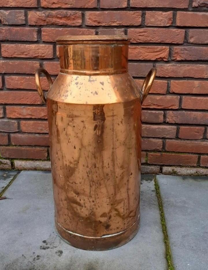 Melkkan koperkleurig, Antiek en Kunst, Antiek | Koper en Brons, Ophalen